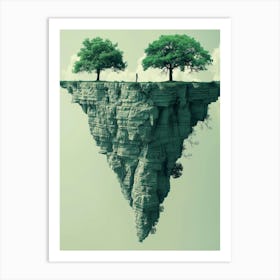 Tree In The Sky 2 Art Print