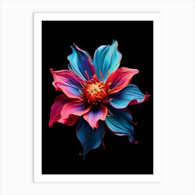 Dahlia Flower 8 Art Print