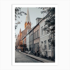 Streets Of Copenhagen Art Print