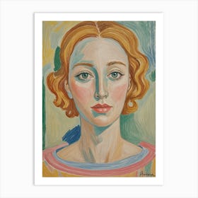 Her Portrait Art Print