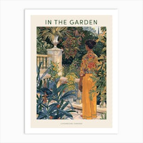 In The Garden Poster Luxembourg Gardens France 3 Art Print