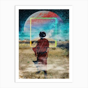 'Afronaut' Art Print