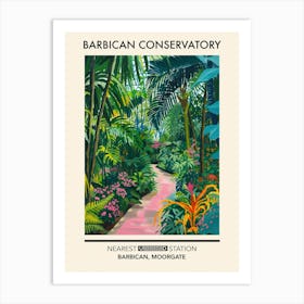 Barbican Conservatory London Parks Garden 1 Art Print