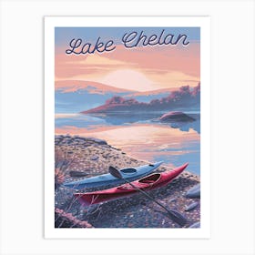 Lake Chelan Art Print