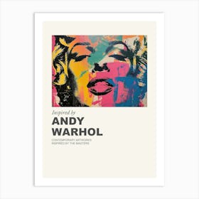 Museum Poster Inspired By Andy Warhol 2 Art Print