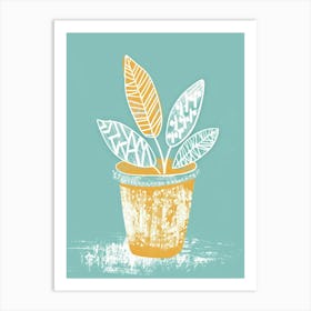 Potted Plant 26 Art Print