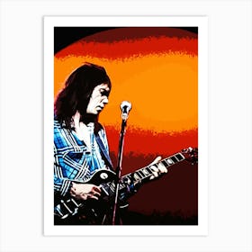 Neil Young 9 Art Print