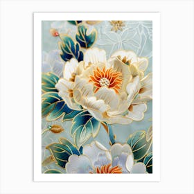 Chinese Peony 17 Art Print