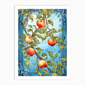 Apples Illustration 1 Art Print