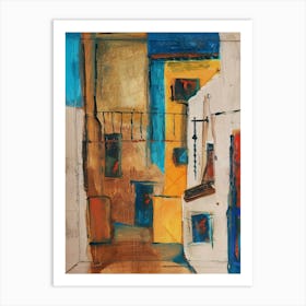 'Street Scene' 1 Art Print