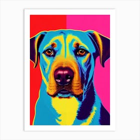 Chesapeake Bay Retriever Andy Warhol Style Dog Art Print