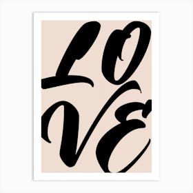 Simply Love Art Print