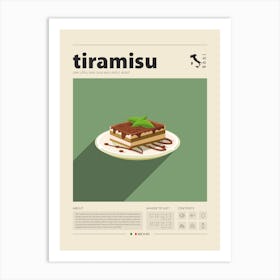 Tiramisu Art Print