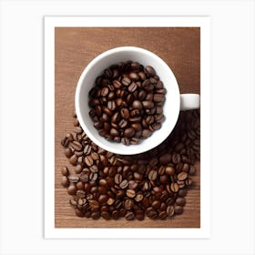 Coffee Beans 7 Art Print