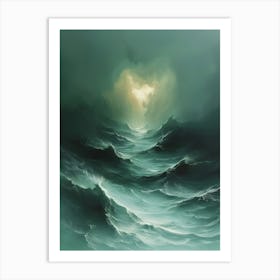 Poster Geo Nature Paint 18 Art Print