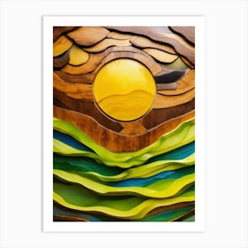 Sunrise-Sunshine Delights Art Print