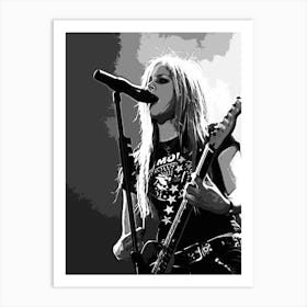 Avril Lavigne 27 Art Print