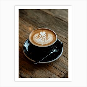 Latte Art Art Print