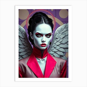 Beauty Angel Of Death Art Print