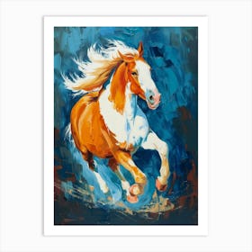 Horse Running 10 Art Print