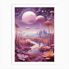 Flora And Fauna Art Print