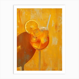 Aperol Spritz Art Print 64 Art Print