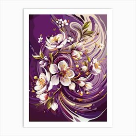 Cherry Blossoms Art Print