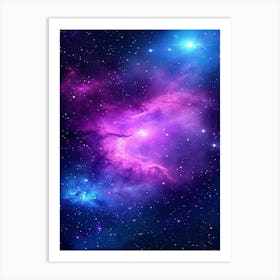 Galaxy Wallpaper 3 Art Print