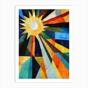 Sunburst 10 Art Print