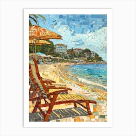 Day At The Beach 8 Art Print