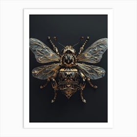 Mechanical Bee Art Print