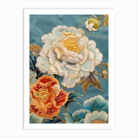 Chinese Flower Painting 116 Art Print