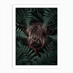 Yak Cow Art Print