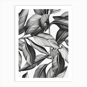 Ivy Leaves Art Print