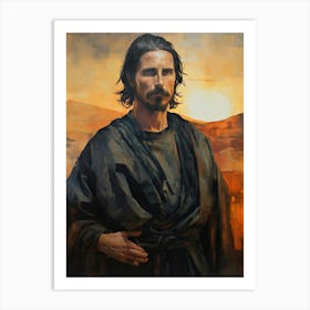 Christian Bale (1) Art Print