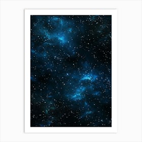 Space Background 14 Art Print