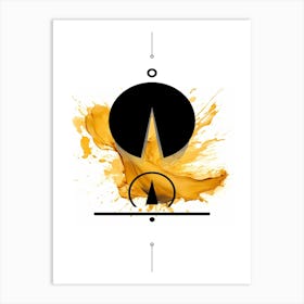 Poster Abstract Illustration Art 22 Art Print