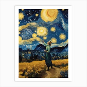 Starry Night 9 Art Print