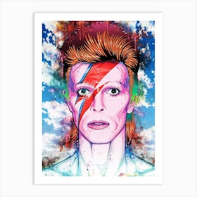 David Bowie 16 Art Print