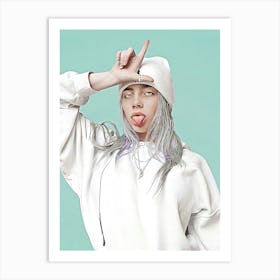 Billie Eilish (12) Art Print