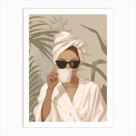 A Cup Of Coffee Art Print