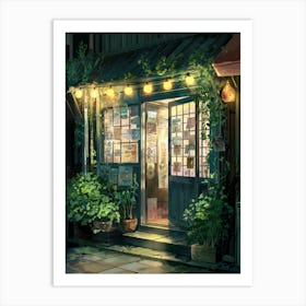 Lofi Anime Art, Lofi Poster for Aesthetic Room Decor - Chill Vibes Urban Art Print, Perfect for Anime & Indie Art Enthusiasts Art Print