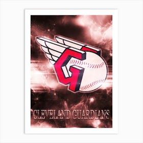 Cleveland Guardians Poster Art Print