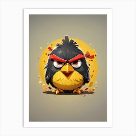 Angry Birds 4 Art Print