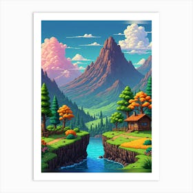 Valley Art Print