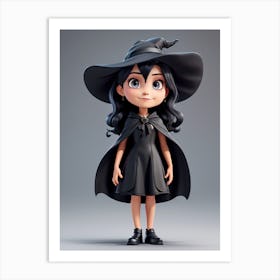 Little Witch 5 Art Print