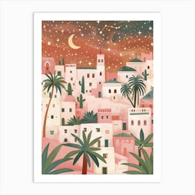 Marrakech At Night 1 Art Print