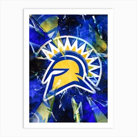 San José State Spartans 1 Art Print