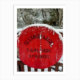 Glenmorangie Tarlogie Springs Art Print