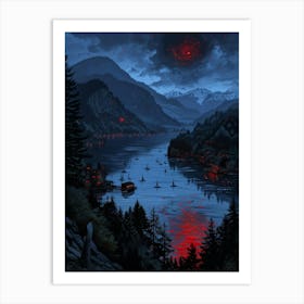 Twilight World Art Print